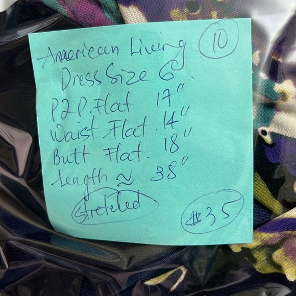 Stretchy, beautiful, multiple colored dress - Picture 10 of 10